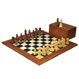 Palisander Chess Set 20 Inch with Weighted Sheesham Classic Staunton Chess Pieces 3.75 Inch
