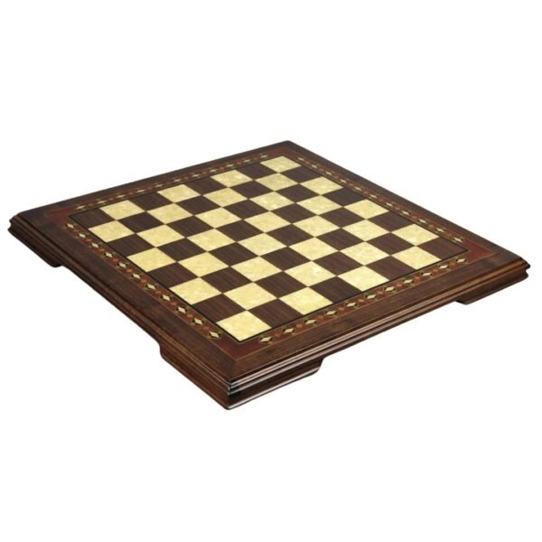 Walnut Chess Set 20 Inch with Helena Chess Board and Weighted Sheesham French Knight Staunton Chess Pieces 3.75 Inch - Image 3