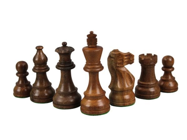 Sheesham Atlantic Classic Staunton Chess Pieces 3.75 Inch - Image 2
