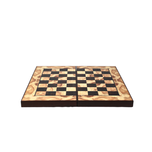 Wooden Ashwood Design Chess & Backgammon Set 19 Inch - Image 4