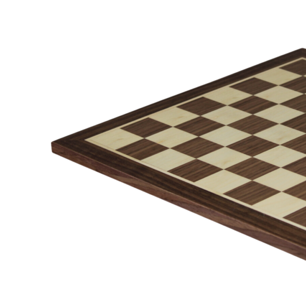 Walnut Chess Board 14 Inch - Image 2