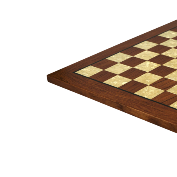 Rosewood Chess Set 20 Inch With Helena Mother of Pearl Flat Chess Board and Weighted Sheesham Reykjavik Staunton Chess Pieces 3.75 Inch - Image 5