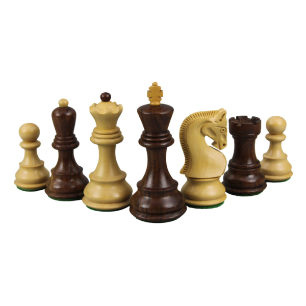 1959 Sheesham Zagreb Staunton Chess Pieces 3.75 Inch