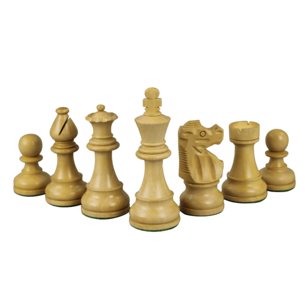 Sheesham French Lardy Staunton Chess Pieces 3.75 Inch - Image 2