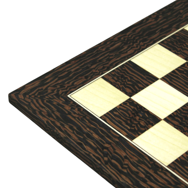 Tiger Ebony Chess Board 20 Inch - Image 3