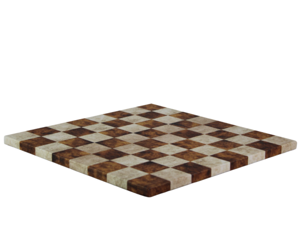 Brown Leatherette Personalised Metal Chess Set with Drawstring Bag 14 Inch - Image 13