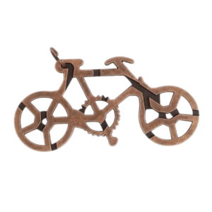 Metal Bicycle Magic Brain Teaser Puzzle