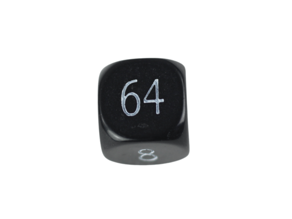 Replacement Backgammon Dice Set & Dice cups- Black Doubling Cube - Red & Cream Dices - Image 2