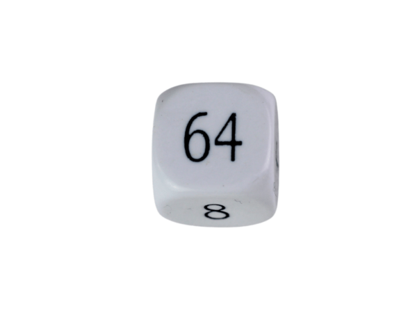 Replacement Backgammon Dice Set & Dice cups - White Doubling Cube - Blue & Green Dices - Image 2